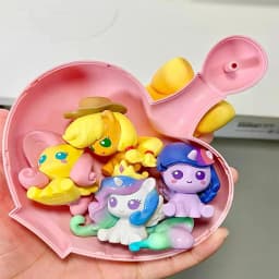 Genuine My Little Pony Friendship Is Magic Series Magic Bottle Blind Box Cute Doll Cartoon Adult Kids Toy Birthday Gifts