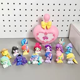 Genuine My Little Pony Friendship Is Magic Series Magic Bottle Blind Box Cute Doll Cartoon Adult Kids Toy Birthday Gifts