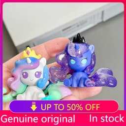 Genuine My Little Pony Friendship Is Magic Series Magic Bottle Blind Box Cute Doll Cartoon Adult Kids Toy Birthday Gifts