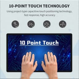 TouchWo 21.5 27 32 Inch Hdmi Touch Screen Pc Touchscreen Monitor Android14/Window 11 Touch Computer Industrial All In One Pc