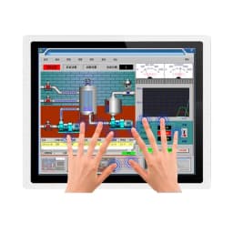 Embedded Industrial Touch PC Panel Computer Monitor Core I3 4th Gen 4G 64G with Capacitive Touch Screen For Win10 All In One PC