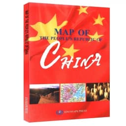 Traveler map Pure English Version New Edition Genuine China Map MAP OF CHINA China Administrative Map Folding Portable Map