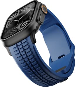 Silicone TPU Strap for Apple Watch Band Ultra 4 3 49mm 46mm 45mm 44mm Titanium Color Bracelet for IWatch Series 12 11 10 9 8 SE