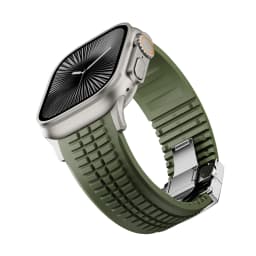 Silicone TPU Strap for Apple Watch Band Ultra 4 3 49mm 46mm 45mm 44mm Titanium Color Bracelet for IWatch Series 12 11 10 9 8 SE