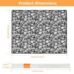 DIY Coloring Blanket with 24 Colors Markers, 125x156cm Washable Cozy Velvet Throw Giant Doodle Colored Blanket for Living Room