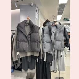 Korea Chic Streetwear Personalized Vest Short Parkas Casual Elegant Waistcoat Coat High Street Moda All-match Women Jacket
