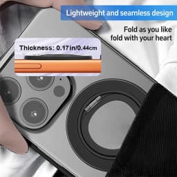 360°Rotation Magnetic Phone Ring For MagSafe Phone Grip Universal Magnetic Cellphone Stand Holder Finger Ring For iPhone 17 16