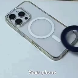 360°Rotation Magnetic Phone Ring For MagSafe Phone Grip Universal Magnetic Cellphone Stand Holder Finger Ring For iPhone 17 16