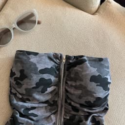 Camouflage Women's Clothing With Chest Pad Y2k Clothes Crop Top Girls Bustier Vest Harajuku Fashion Shoujo Girl Tops Sexy Woman