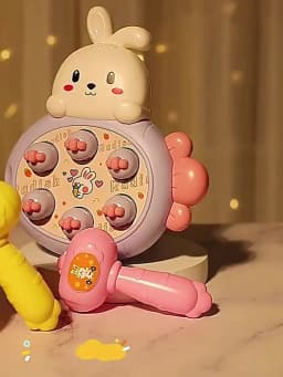 Cartoon Montessori Baby Toys Toddler Educational Birthday Gift Animal Theme Knocking Game Parent Child Board Hammering Game