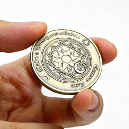 Lucky Challenge Coin Twelve Constellations Divination Tarot Zodiac Flipping Decision Making And Fun Quiet Cool Gadgets Stuff