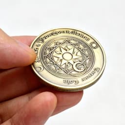 Lucky Challenge Coin Twelve Constellations Divination Tarot Zodiac Flipping Decision Making And Fun Quiet Cool Gadgets Stuff