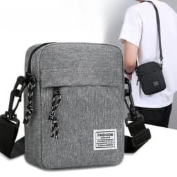 Mini Crossbody Shoulder Bag for Men & Women, Lightweight Casual Travel Phone Pouch with Adjustable Strap,& Everyday Use,& Travel