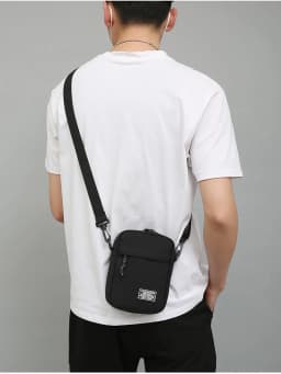 Mini Crossbody Shoulder Bag for Men & Women, Lightweight Casual Travel Phone Pouch with Adjustable Strap,& Everyday Use,& Travel