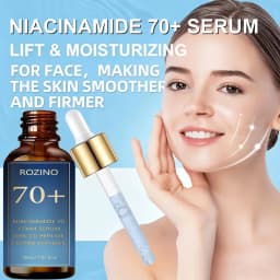 70+ Instant Firming Essence Reduces Pores and Oiliness, Making Skin More Radiant Tightens Loose Skin and Fine Facial Lines, Creating a More Firm Appearance. Visualizes Delicate Skin Texture. Say Goodbye to Dry, Dull, and Sagging Skin