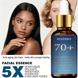 70+ Instant Firming Essence Reduces Pores and Oiliness, Making Skin More Radiant Tightens Loose Skin and Fine Facial Lines, Creating a More Firm Appearance. Visualizes Delicate Skin Texture. Say Goodbye to Dry, Dull, and Sagging Skin