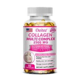 Daitea Hydrolyzed Collagen Supplement – Supports Healthy Skin, Joints, Hair, Nails - Antioxidant - Dietary Supplement