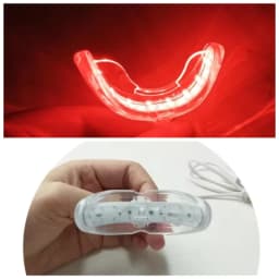 4 In1 USB Rechargeable Oral and Dental Care Red Light Whitening Teeth Bleach Clean Home Travel