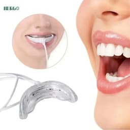 4 In1 USB Rechargeable Oral and Dental Care Red Light Whitening Teeth Bleach Clean Home Travel