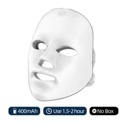 foreverlily 7 Colors Photon Facial LED Mask Red Light Therapy Anti Aging Face Neck Beauty Mask Relaxation Treatment Anti-Wrinkle