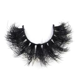 HBZGTLAD 5/8 Pairs of Natural Russian Striped Mink Lashes 3D False Lashes Volume Wavy False Lashes Eyelash Extensions Makeup