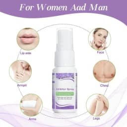 Permanant Hair Removal Inhibitor Spray Beard Bikini Intimate Legs Body Armpit Painless Facial Stop Hair