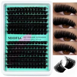 New 14/30 Rows DIY 5D Fluffy Lash Clusters 30D-150D Thick Eyelash Clusters Individual Lashes 10-18mm Cluster Eyelash Extension
