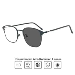 Men Photochromic Sunglasses Driving Fishing Chameleon Glasses Change Color Sun Glasses Day Night Vision UV400 Eyewear