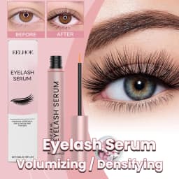 Premium Eyelash Serum and Brow Enhancer Multi-Peptide Lash Serum for Thicker Longer Fuller Lashes Eyebrows Prostaglandin-Free