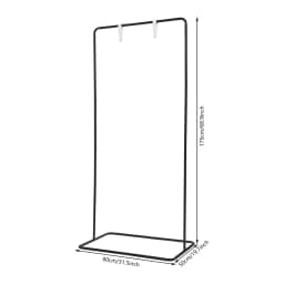 Floor Standing Wedding Welcome Sign Stand, Detachable Wedding Sign Holder, 80*50*175cm Standing Display Rack For Activities, Party