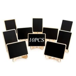 Mini Wooden Blackboard Chalkboard Message Wedding Party Label Table Decor Aesthetic Room Decor Home Decor