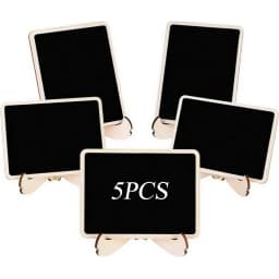Mini Wooden Blackboard Chalkboard Message Wedding Party Label Table Decor Aesthetic Room Decor Home Decor
