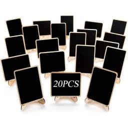 Mini Wooden Blackboard Chalkboard Message Wedding Party Label Table Decor Aesthetic Room Decor Home Decor