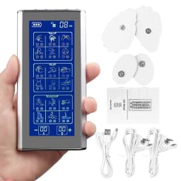 36 Modes Electrical Nerve Muscle Massager Rechargeable Physical Massage Device Dual Channel 20 Intensity Tens Electrostimulator