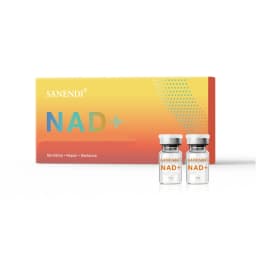 Sanendi PDRN Salmon DNA Serum for Facial Dr.Pen Essence VC NAD+ Hydro Glow GSH Glow Booster Korean Skincare Hydration 7ml*5