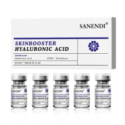 Sanendi PDRN Salmon DNA Serum for Facial Dr.Pen Essence VC NAD+ Hydro Glow GSH Glow Booster Korean Skincare Hydration 7ml*5