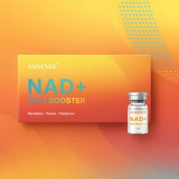 Sanendi PDRN Salmon DNA Serum for Facial Dr.Pen Essence VC NAD+ Hydro Glow GSH Glow Booster Korean Skincare Hydration 7ml*5