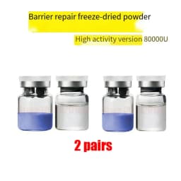 GHK-Cu Blue Copper Peptide 80000U Freeze-Dried Powder Essence Remove Wrinkles And Fine Lines Elasticity Rejuvenating Combination