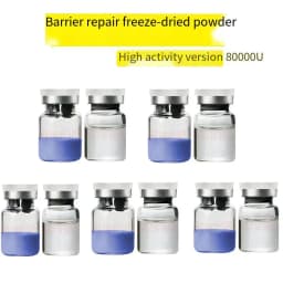 GHK-Cu Blue Copper Peptide 80000U Freeze-Dried Powder Essence Remove Wrinkles And Fine Lines Elasticity Rejuvenating Combination