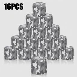 16/10/3PCS Tattoo Grip Bandage Colorful Self Adhesive Wrap 5cm X 4.5m Non Slip Handle Tape Tattoo Machine Grip Cover Supplies
