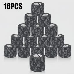 16/10/3PCS Tattoo Grip Bandage Colorful Self Adhesive Wrap 5cm X 4.5m Non Slip Handle Tape Tattoo Machine Grip Cover Supplies
