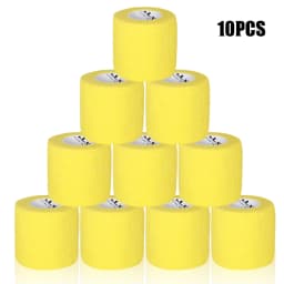 16/10/3PCS Tattoo Grip Bandage Colorful Self Adhesive Wrap 5cm X 4.5m Non Slip Handle Tape Tattoo Machine Grip Cover Supplies