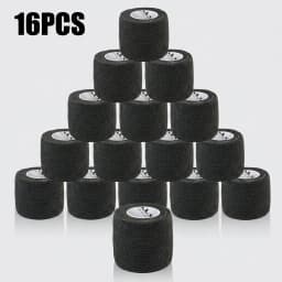 16/10/3PCS Tattoo Grip Bandage Colorful Self Adhesive Wrap 5cm X 4.5m Non Slip Handle Tape Tattoo Machine Grip Cover Supplies