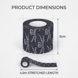 16/10/3PCS Tattoo Grip Bandage Colorful Self Adhesive Wrap 5cm X 4.5m Non Slip Handle Tape Tattoo Machine Grip Cover Supplies