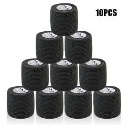 16/10/3PCS Tattoo Grip Bandage Colorful Self Adhesive Wrap 5cm X 4.5m Non Slip Handle Tape Tattoo Machine Grip Cover Supplies