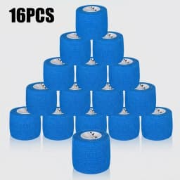 16/10/3PCS Tattoo Grip Bandage Colorful Self Adhesive Wrap 5cm X 4.5m Non Slip Handle Tape Tattoo Machine Grip Cover Supplies