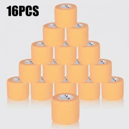 16/10/3PCS Tattoo Grip Bandage Colorful Self Adhesive Wrap 5cm X 4.5m Non Slip Handle Tape Tattoo Machine Grip Cover Supplies