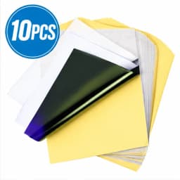 100/50/30/10/5pcs Tattoo Transfer Paper A4 Size Tattoo Stencil Paper Carbon Thermal Copy Paper for Tattoo Transfer Machine