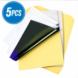 100/50/30/10/5pcs Tattoo Transfer Paper A4 Size Tattoo Stencil Paper Carbon Thermal Copy Paper for Tattoo Transfer Machine