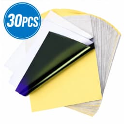 100/50/30/10/5pcs Tattoo Transfer Paper A4 Size Tattoo Stencil Paper Carbon Thermal Copy Paper for Tattoo Transfer Machine